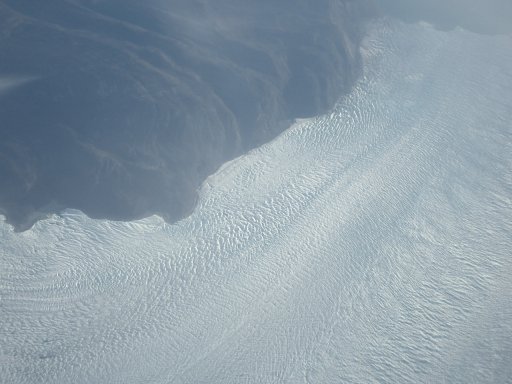 Canada Gletscher aus der Luft