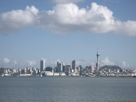 Neuseeland Auckland Skyline