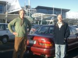 Ankunft in Auckland