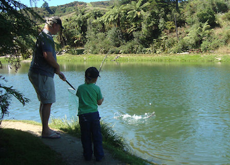 Salmon Fishing - Neuseeland 2010