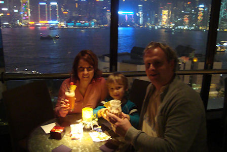 Skyline Hong Kong - Neuseeland 2010